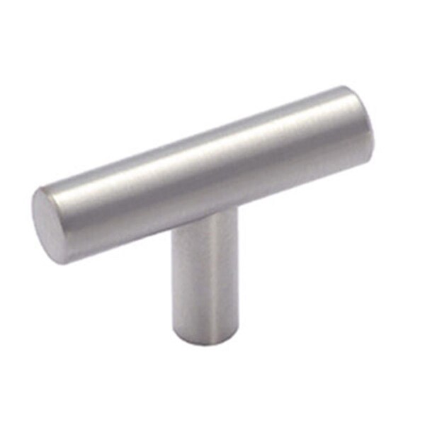 Hd Amerock Stainless Steel 50 mm. T Cabinet Knob- Stainless Steel A19009 SS - main